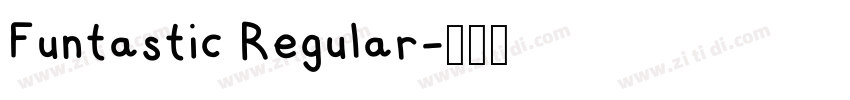 Funtastic Regular字体转换